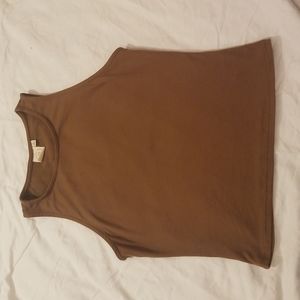Soft brown tank, small